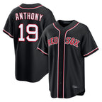 Boston Red Sox #19 Roman Anthony Player Black Fedasgoge Out Home Game Stitched Jerseys