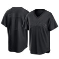 Houston Astros #1 Carlos Correa Player Black Fedasgoge Fashion T-shirt Home Game Stitched Jerseys
