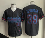Toronto Blue Jays #39 Trey Yesavage Navy Fedasgoge 2024 City Connect Limited Stitched Jersey