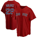 Boston Red Sox #29 Bobby Dalbec Red Fedasgoge Stitched Cool Base Jersey
