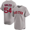 Boston Red Sox #54 Lucas Giolito Gray Fedasgoge 2024 Away Limited Stitched Jersey