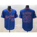 New York Mets #20 Pete Alonso Royal Fedasgoge 2025 Spring Training Stitched Jersey