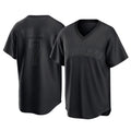 Cleveland Guardians #7 George Valera Player Black Fedasgoge T-shirt Home Game Stitched Jerseys