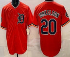 Detroit Tigers #20 Spencer Torkelson Orange Fedasgoge Limited Jersey
