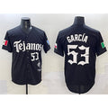 Texas Rangers #53 Adolis Garc¨ªa Black Fedasgoge Mexico 2025 Vapor Premier Limited Stitched Jersey