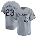 Chicago White Sox #23 Andrew Benintendi White Fedasgoge Road Limited Player Jersey