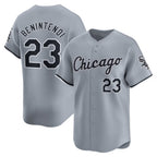 Chicago White Sox #23 Andrew Benintendi White Fedasgoge Road Limited Player Jersey