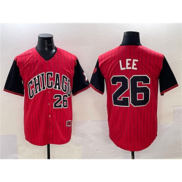 Chicago White Sox #26 Korey Lee Red Black Fedasgoge 2025 City Connect Limited Stitched Jersey