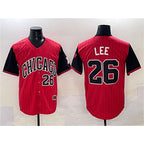 Chicago White Sox #26 Korey Lee Red Black Fedasgoge 2025 City Connect Limited Stitched Jersey