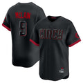 Cincinnati Reds #9 Matt McLain Player Black Fedasgoge City Connect Home Limited Stitched Jerseys