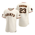 San Francisco Giants #23 Joc Pederson Cream Fedasgoge Flex Base Stitched Jersey