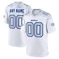 Custom B.Bills White Fedasgoge 2025 Rivalries Collection Game Jersey