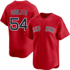 Boston Red Sox #54 Lucas Giolito Red Fedasgoge 2025 Alternate Limited Stitched Jersey
