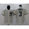 Chicago White Sox #3 Harold Baines 2021 Cream Fedasgoge Field of Dreams Name Cool Base Stitched Jersey