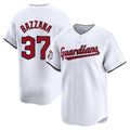 Cleveland Guardians #37 Travis Bazzana Player White Fedasgoge Limited Home Stitched Jerseys