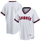 Los Angeles Angels Blank Player White Fedasgoge T-shirt Home Game Stitched Jerseys