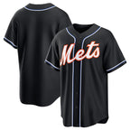 New York Mets Blank 2026 Black Fedasgoge Out Stitched Jersey