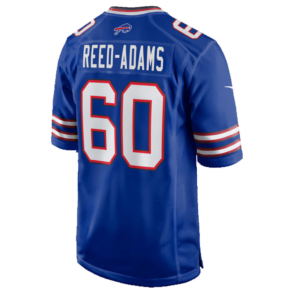 B.Bills #60 Ar'maj Reed-Adams Royal Fedasgoge Team Game Jersey