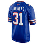 B.Bills #31 Rasul Douglas Royal Fedasgoge Game Jersey