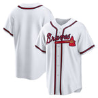 Atlanta Braves White Fedasgoge Home Replica Team Jersey