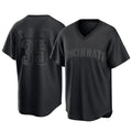Cincinnati Reds #35 Jose Trevino Player Black Fedasgoge T-shirt Game Home Stitched Jerseys