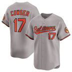 Baltimore Orioles #17 Colton Cowser Gray Fedasgoge 2025 Limited Stitched Jersey