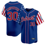 Detroit Tigers #30 Kerry Carpenter Player Royal Fedasgoge Independence Day Vapor Premier Limited Stitched Jerseys