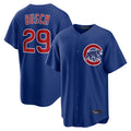 Chicago Cubs #29 Michael Busch Player Royal Fedasgoge Home Game Stitched Jerseys