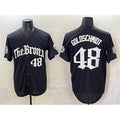 New York Yankees #48 Paul Goldschmidt Black Fedasgoge 'Gothic Legacy Edition' Vapor Premier Limited Stitched Jersey