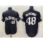 New York Yankees #48 Paul Goldschmidt Black Fedasgoge 'Gothic Legacy Edition' Vapor Premier Limited Stitched Jersey