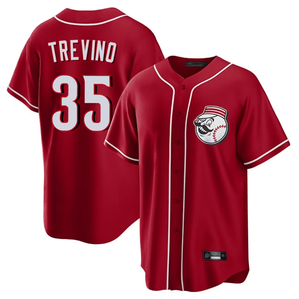 Cincinnati Reds #3 Ke'Bryan Hayes Player Red Fedasgoge Game Home Stitched Jerseys