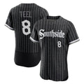 Chicago White Sox #8 Kyle Teel Player Black Fedasgoge City Connect Limited Elite Home Stitched Jerseys