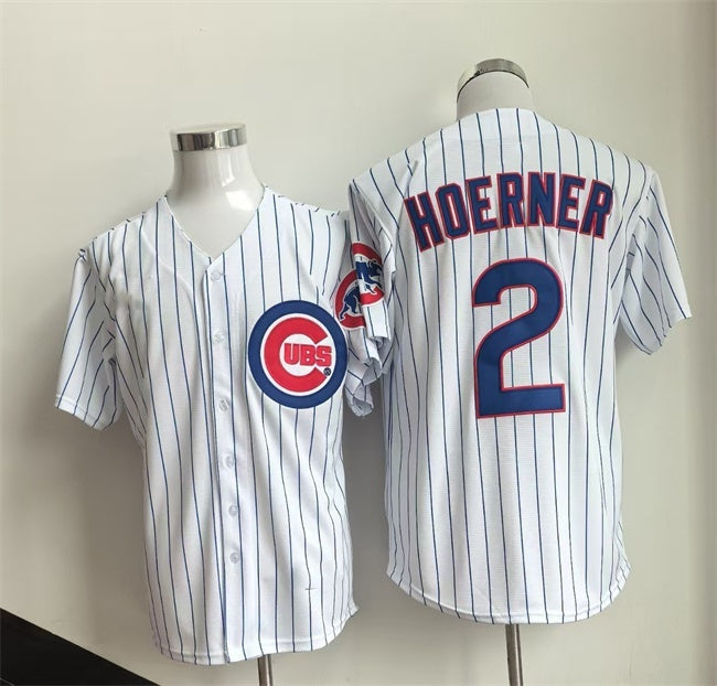 Chicago Cubs #2 Alex Bregman White Fedasgoge Cool Base Stitched Jersey