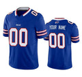 Custom B.Bills Active Player Blue Fedasgoge 2023 F.U.S.E. Vapor Untouchable Limited Stitched Jersey