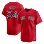 Boston Red Sox #34 David Ortiz Player Red Fedasgoge Limited Home Game Stitched Jerseys1