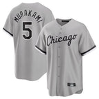 Chicago White Sox #5 Munetaka Murakami Player Gray Fedasgoge Home Game Stitched Jerseys