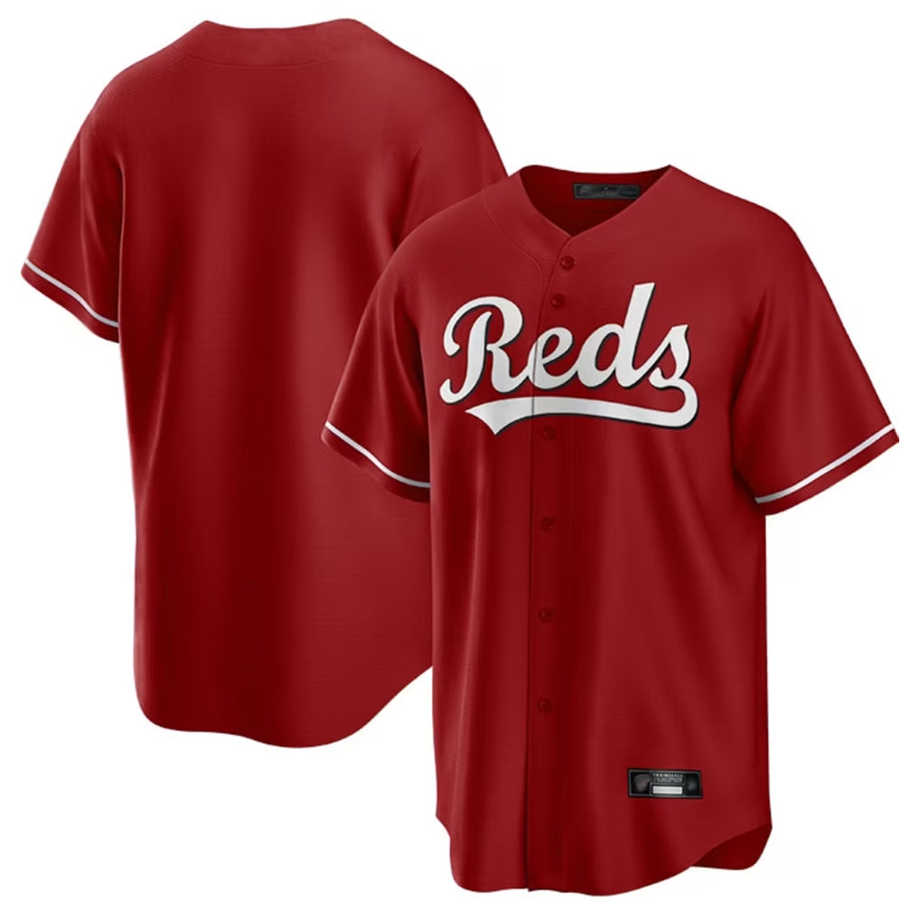 Cincinnati Reds Blank Player Red Fedasgoge Game Home Stitched Jerseys