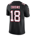 A.Falcons #18 Kirk Cousins Black Fedasgoge Vapor F.U.S.E. Limited Jersey 2