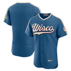Milwaukee Brewers Mineral Blue Fedasgoge 2026 City Connect Authentic Jersey
