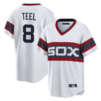 Chicago White Sox #8 Kyle Teel Player White Fedasgoge T-shirt Home Game Stitched Jerseys