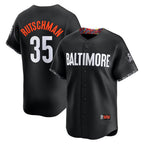 Baltimore Orioles #35 Adley Rutschman Black Fedasgoge City Connect Limited Player Jersey