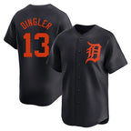 Detroit Tigers #13 Dillon Dingler Player Navy Fedasgoge Home Limited Stitched Jerseys
