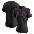New York Mets Black Fedasgoge Alternate Elite Jersey