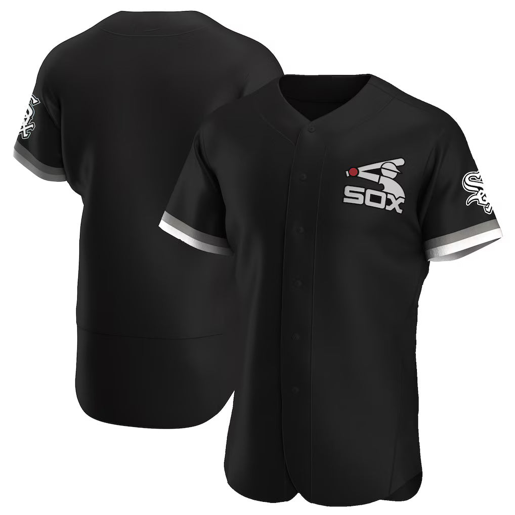 Chicago White Sox Black Fedasgoge Alternate Authentic Team Jersey