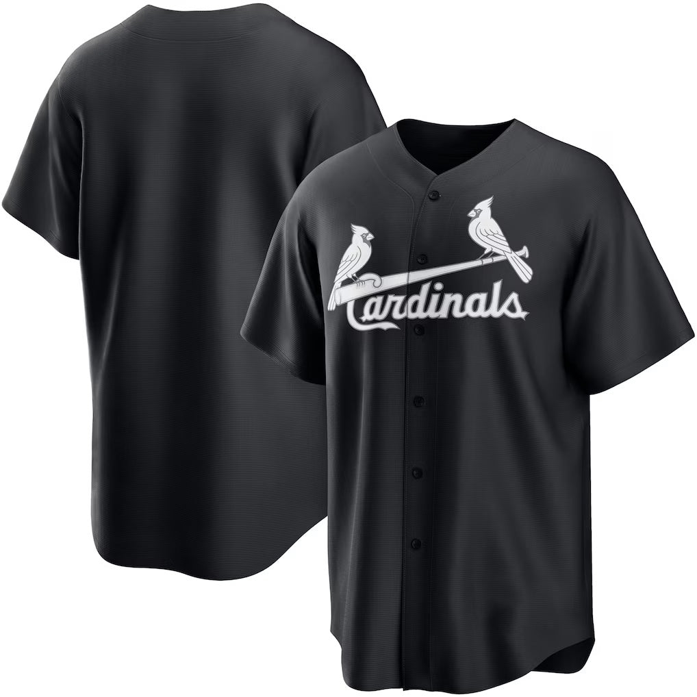 St. Louis Cardinals Black Fedasgoge Replica Jersey