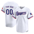 Custom Texas Rangers Active Player White Fedasgoge 2023 World Series Champions Stitched Jersey