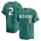Boston Red Sox #2 Alex Bregman Green Fedasgoge 2025 City Connect Limited Stitched Jersey