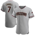 Arizona Diamondbacks #7 Corbin Carroll Player Gray Fedasgoge Road Limited Elite Home Game Stitched Jerseys