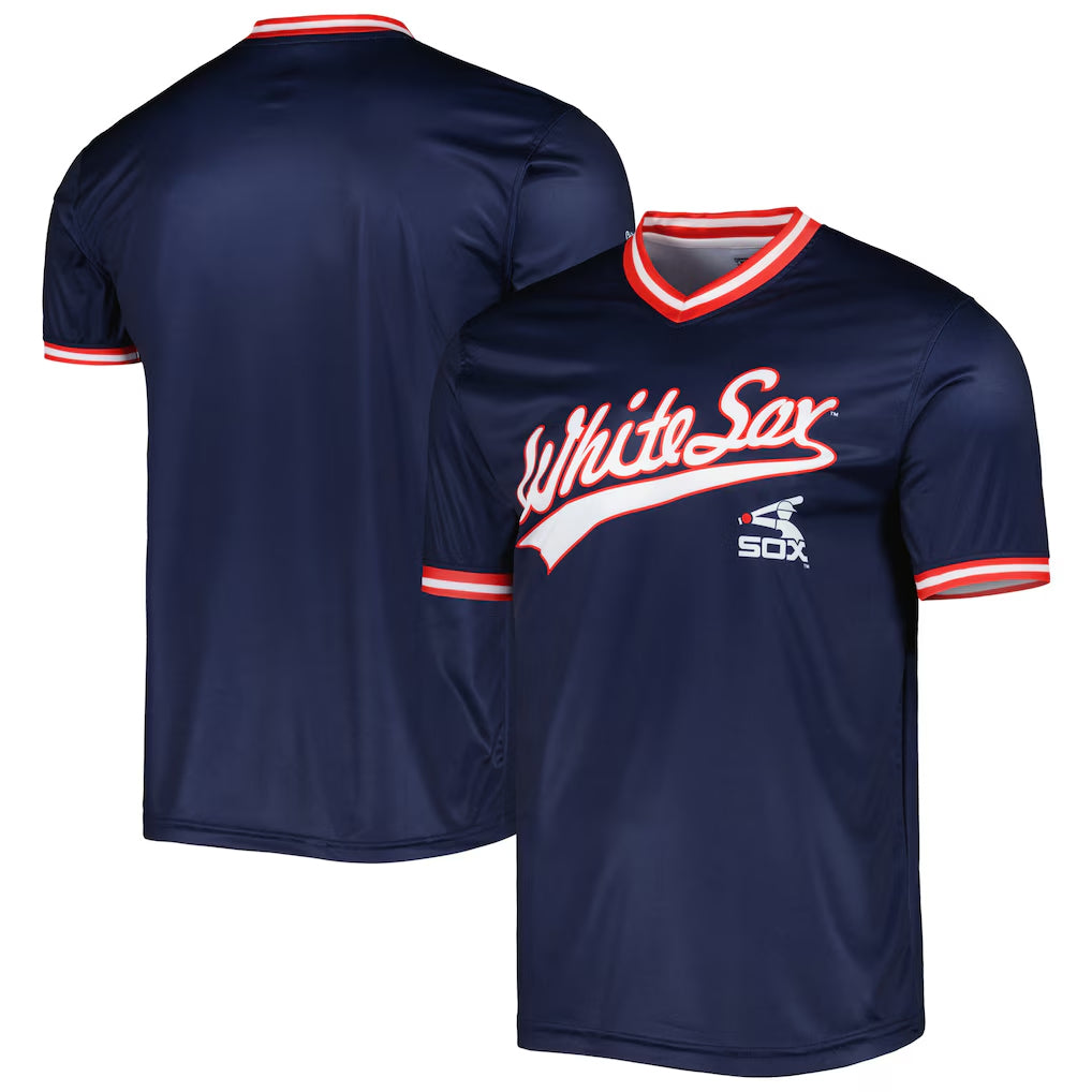 Chicago White Sox Blank Player Navy Fedasgoge T-shirt Cooperstown Collection Stitched Jerseys