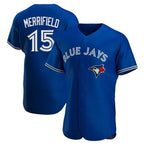 Toronto Blue Jays #15 Whit Merrifield Royal Fedasgoge Flex Base Stitched Jersey